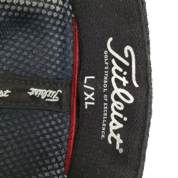 Titleist Footjoy FJ Pro V1 Blue Embroidered Golf Hat Cap Size L/XL - Picture 6 of 6